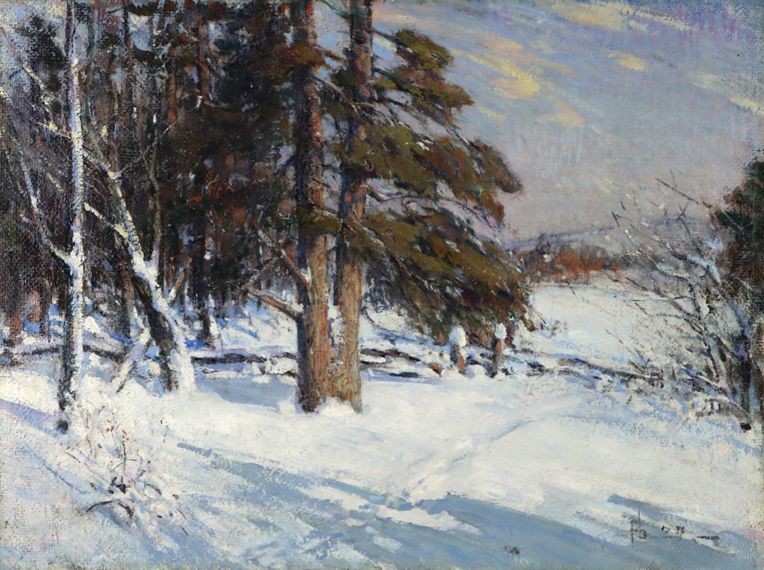 Peleg Franklin Brownell (Canadian 1857-1946) 'Winter'