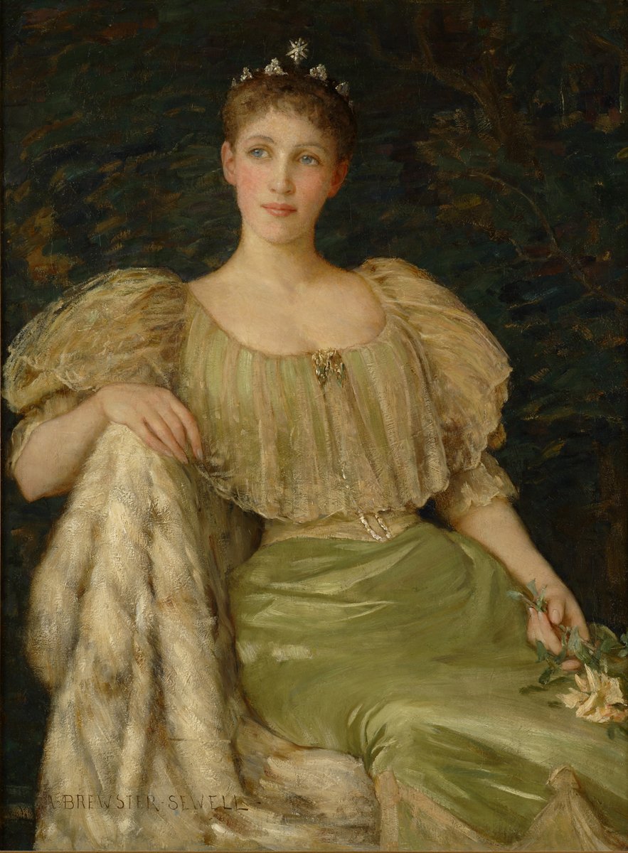 Amanda Brewster Sewell (American 1859-1926) 'Portrait of a Lady'