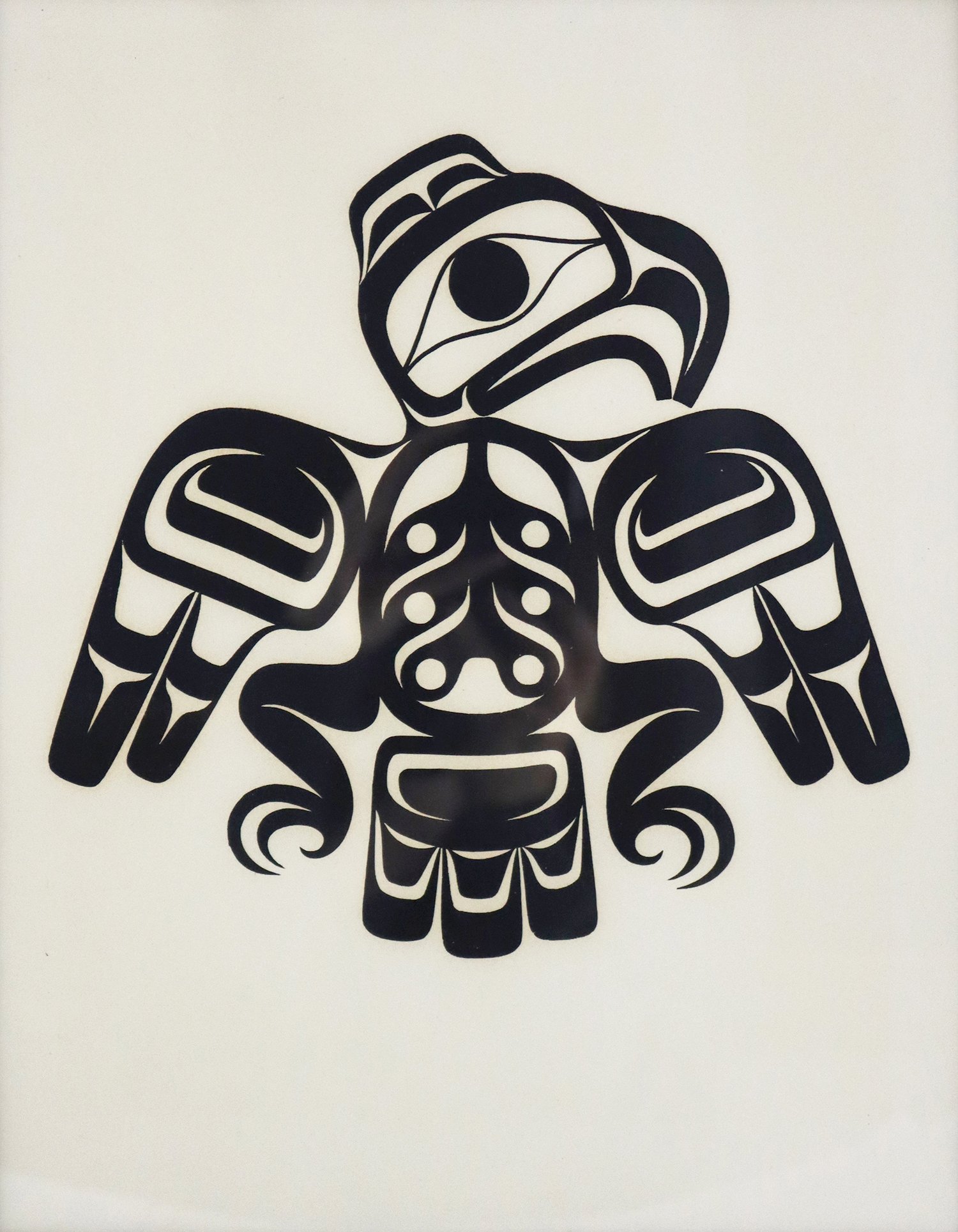 Robert Charles (G̲uud San Glans) Davidson (Haida/Canadian, b. 1946) 'Eagle'