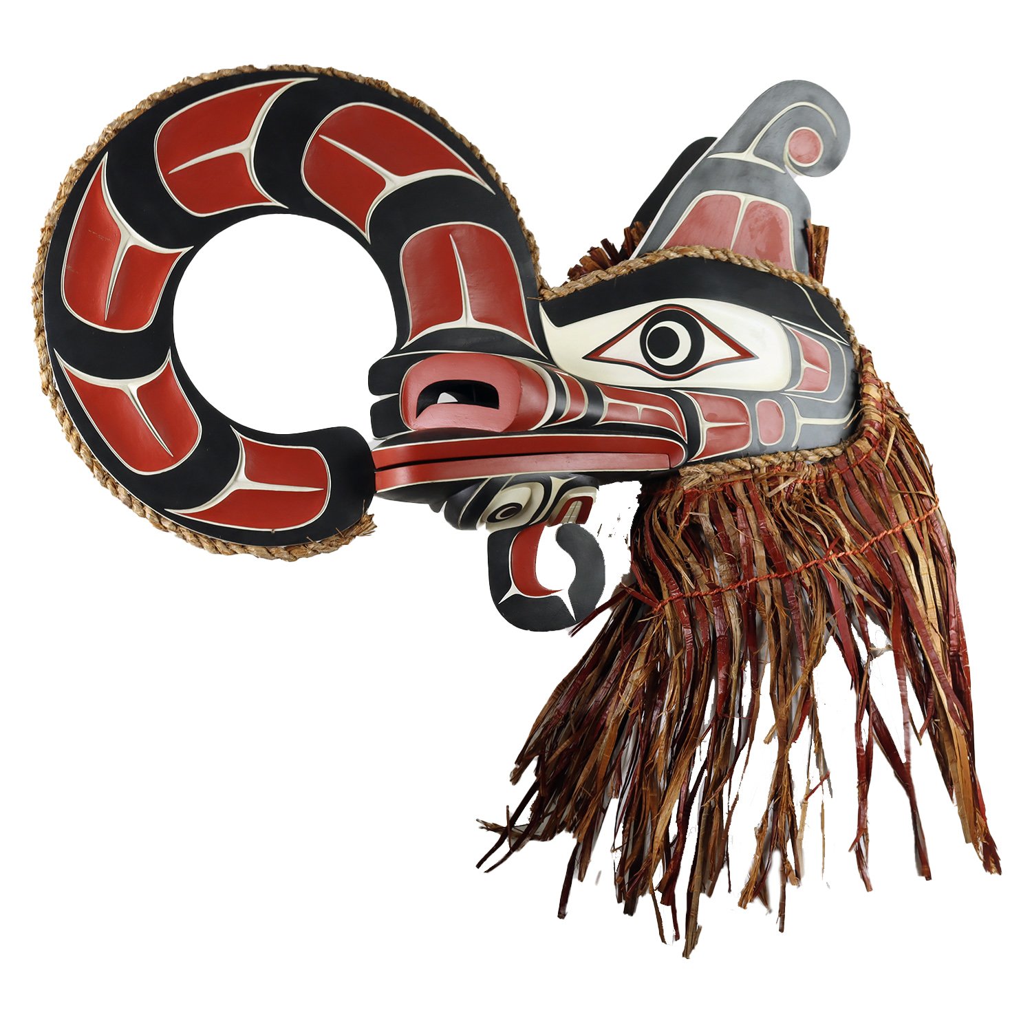 John Livingston (adopted Kwakwaka'wakw (Kwakiutl) 1951-2019) 'Crooked Beak Mask'