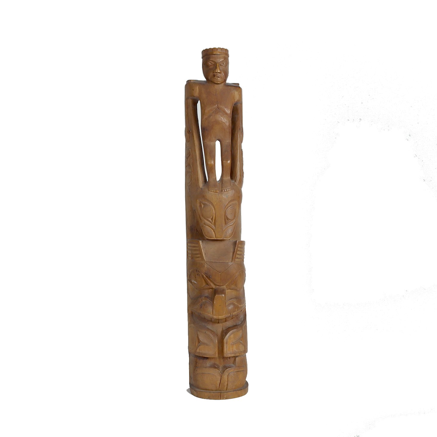 Carved Wood Totem