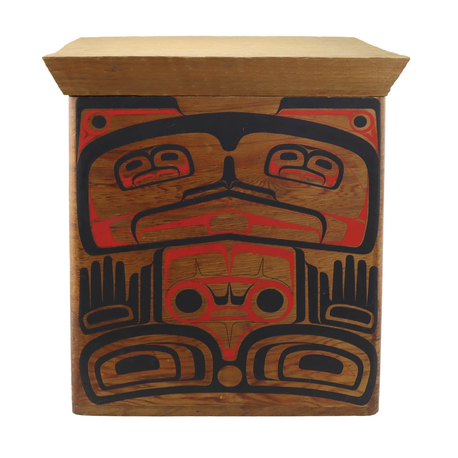 Fah Ambers (Kwakwaka'wakw (Kwakiulth) (Canadian) born 1955) 'Bentwood Box'