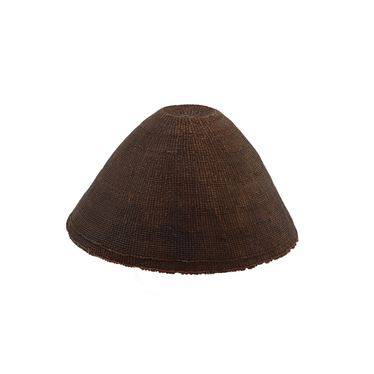 Early Nootka Spruce Root Hat, Late 19th Century Hat 