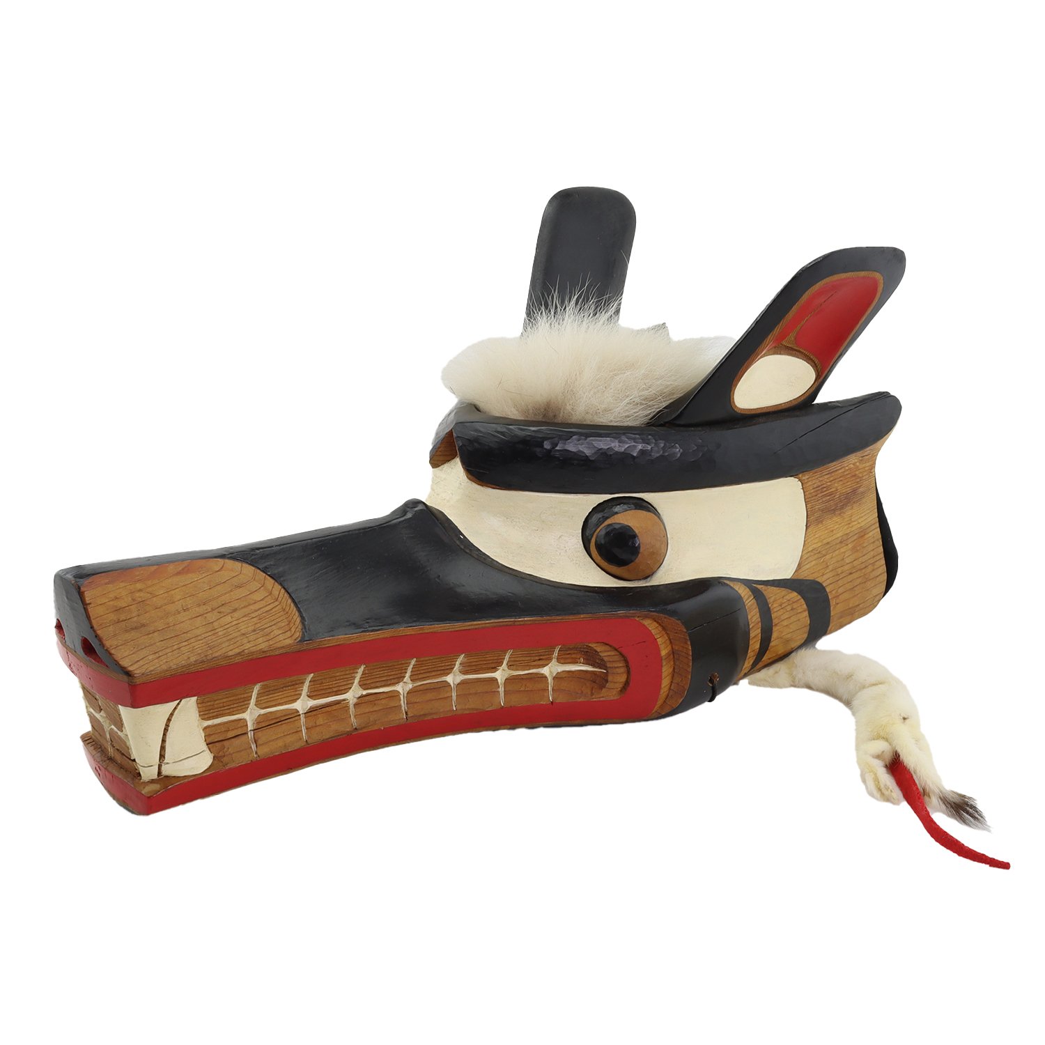 Phil Nuytten (Kah-Sah-Las) (Canadian 1941-2023) 'Danced Wolf Mask'