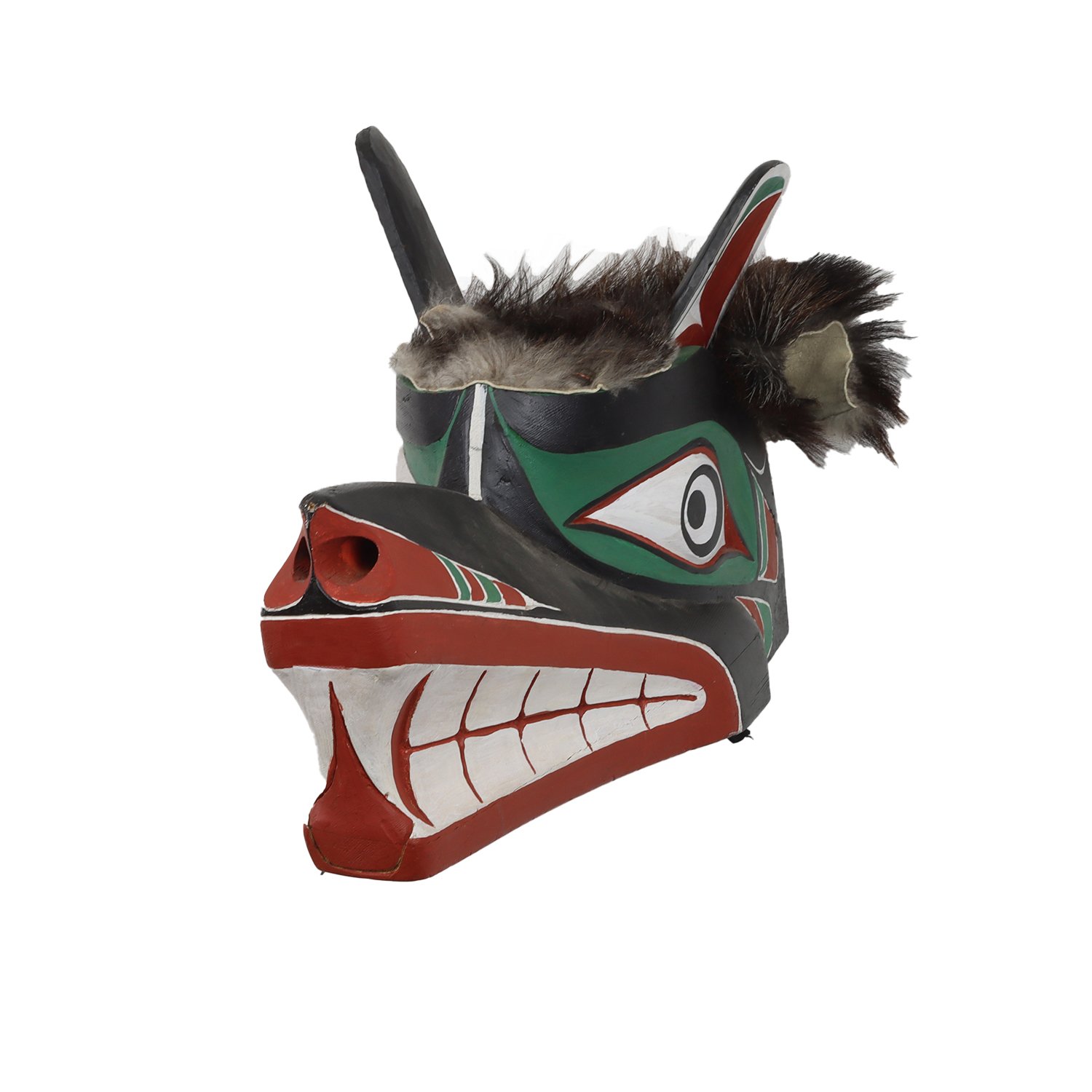 Thomas Willie (Canadian) 'Danced Wolf Mask'