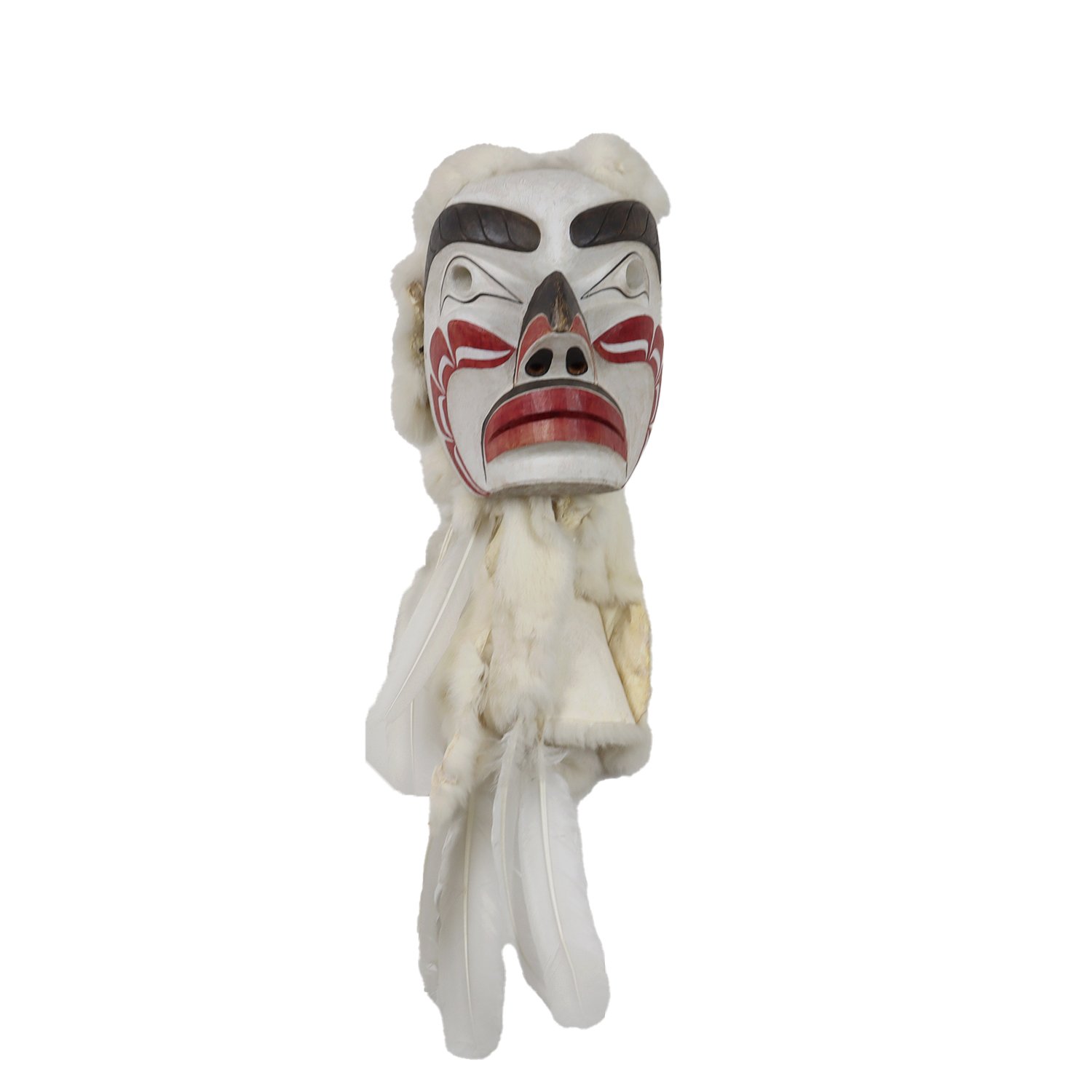 Phil Nuytten (Kah-Sah-Las) (Canadian 1941-2023) 'Danced Portrait Mask'