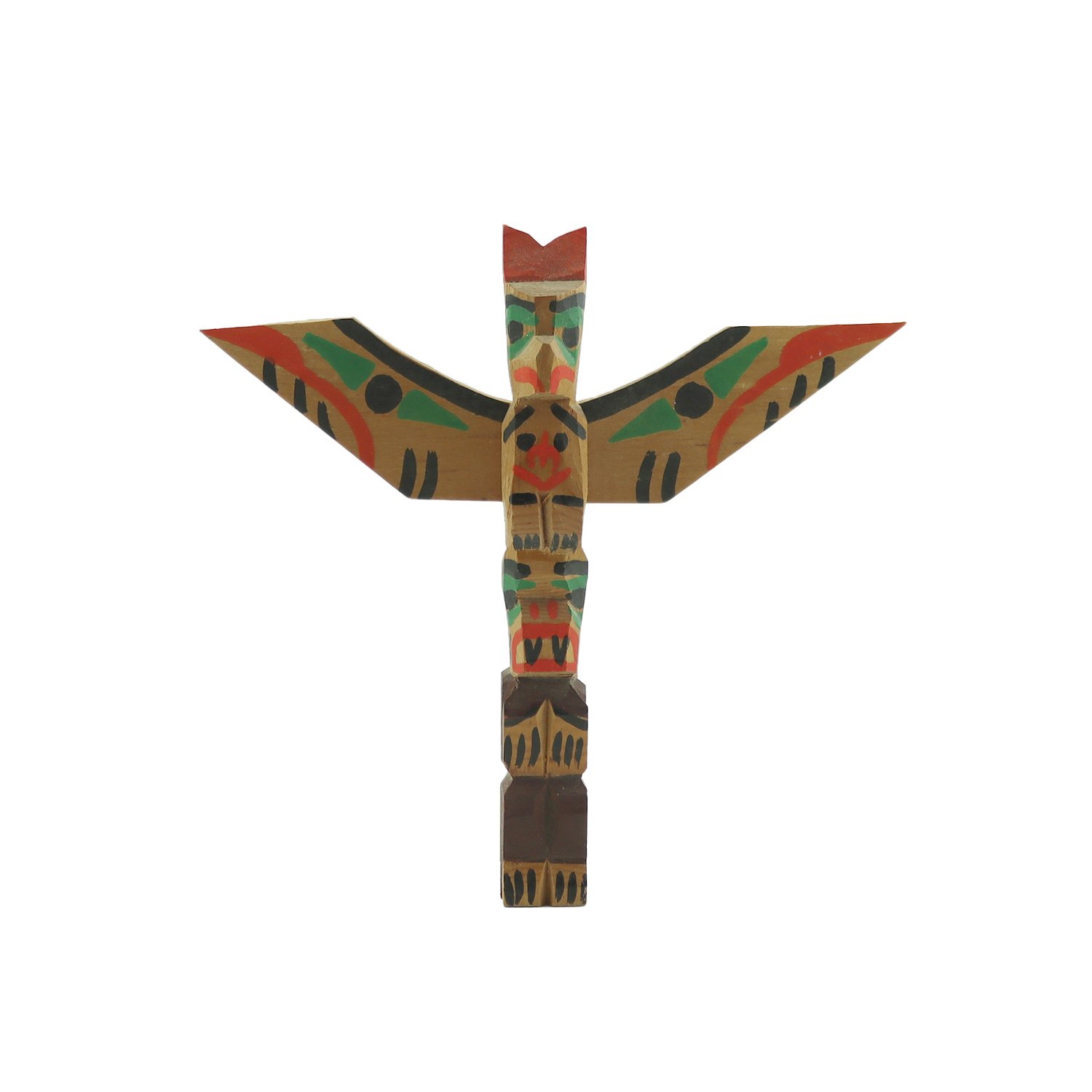 Ellen Neel (Kwakwaka'wakw (Kwakiutl) 1916-1966) 'Thunderbird and Bear Totem'