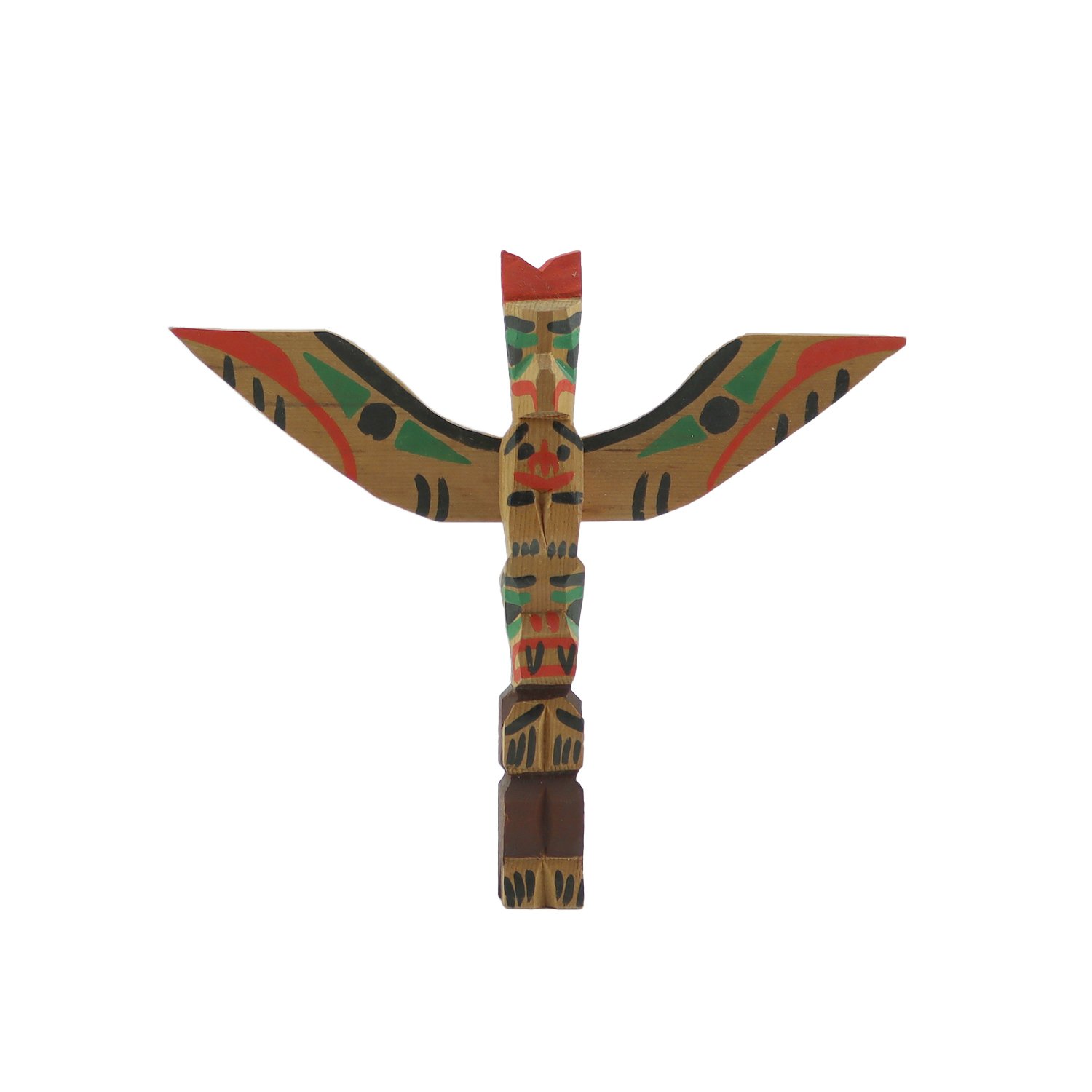 Ellen Neel (Kwakwaka'wakw (Kwakiutl) 1916-1966)  'Thunderbird and Bear Totem'