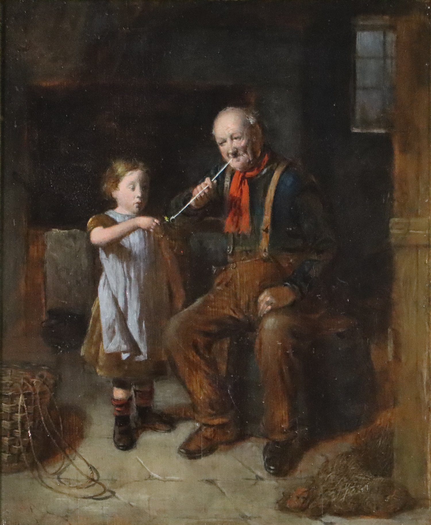 William Hemsley (British 1819-1893) 'Oh! Take it'