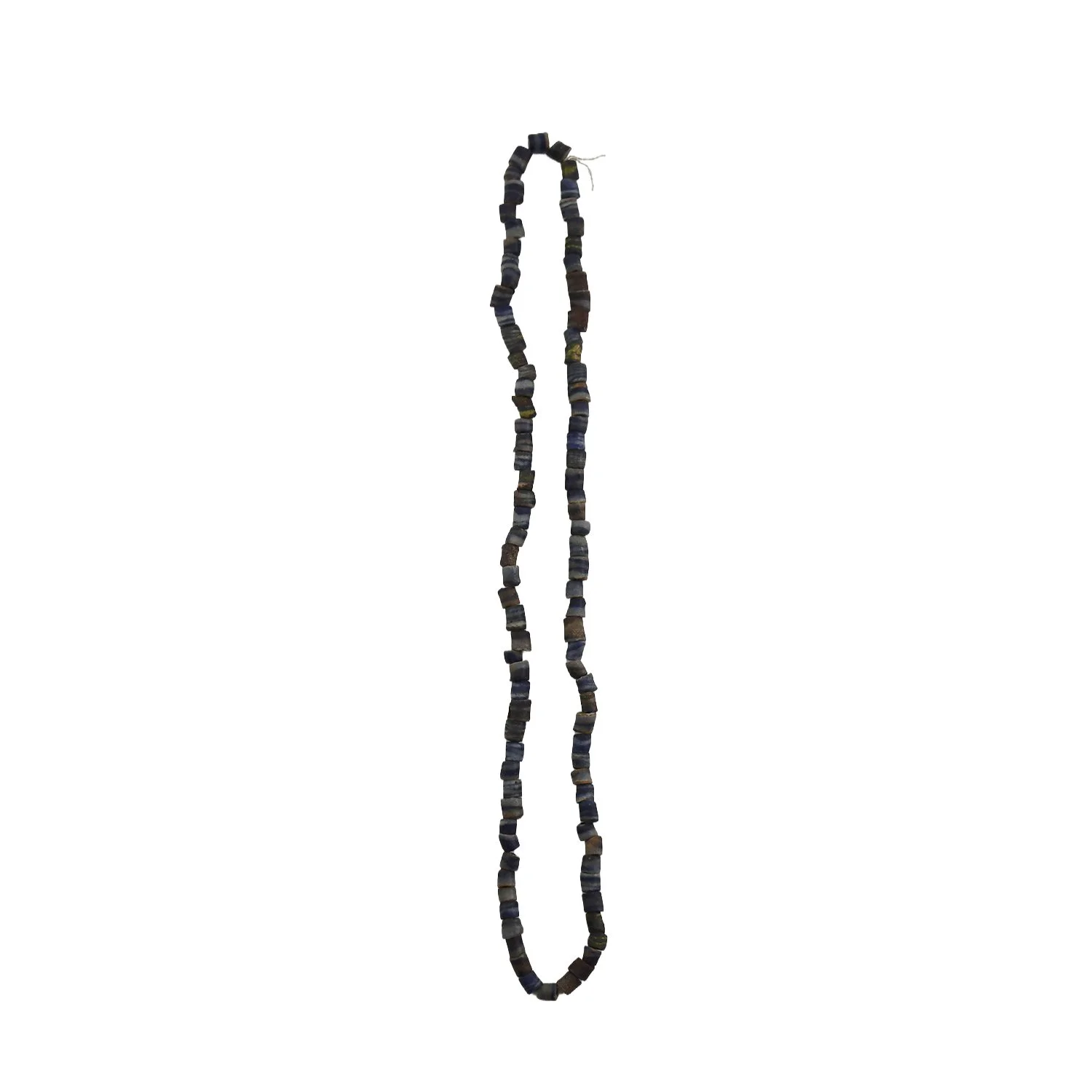 Strand of 95 ceramic trade beads, circa 18-19th century
