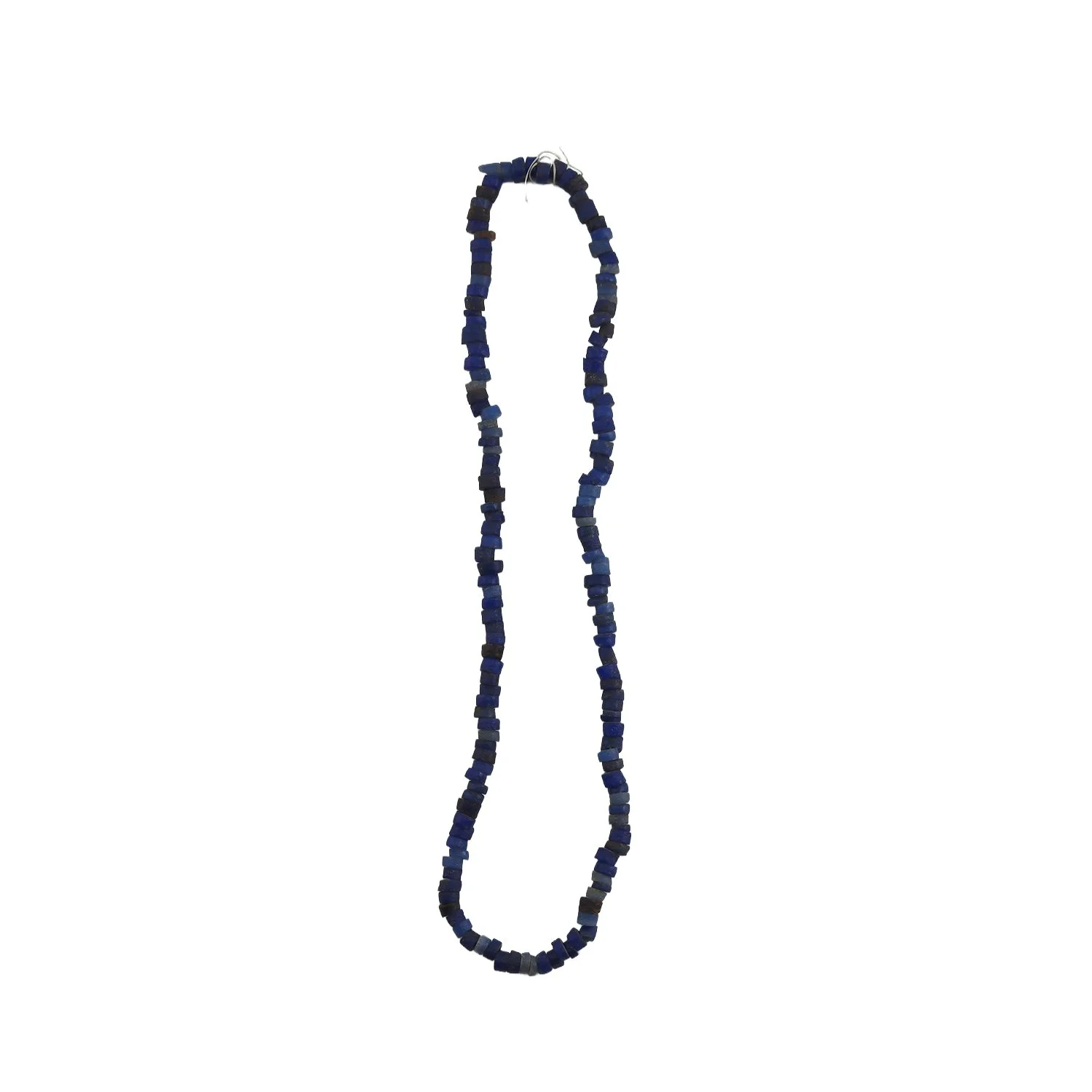 Strand of 158 glass trade beads, circa 18-19th century,