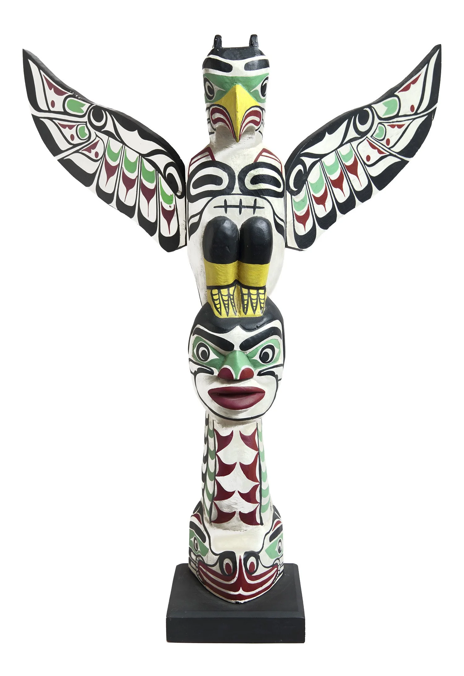 Ellen Neel (Kwakwaka'wakw (Kwakiutl) 1916-1966) 'Thunderbird Totem'