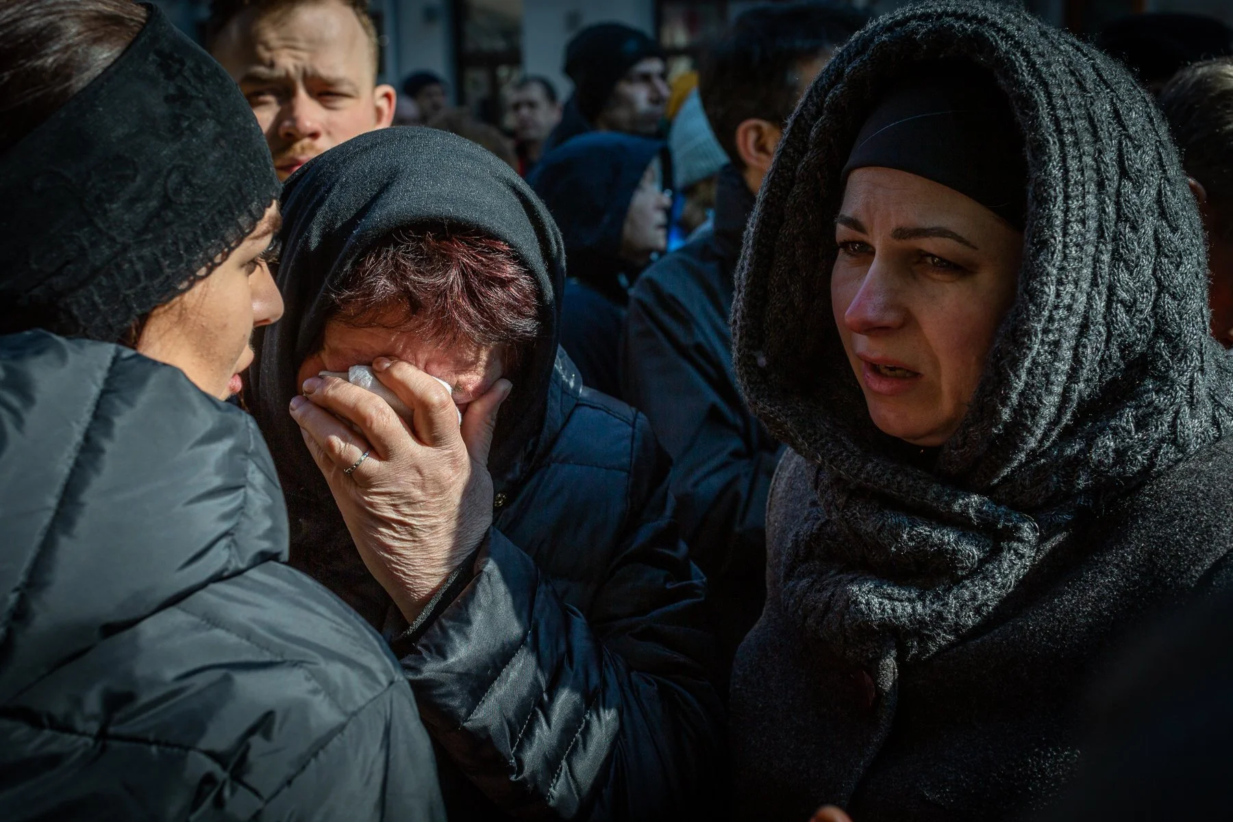 Military Funeral in Lviv