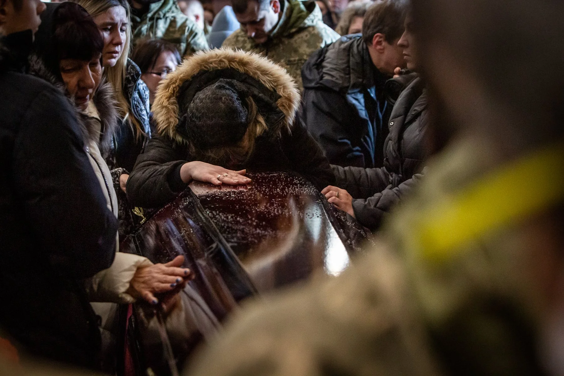 Military Funeral in Lviv