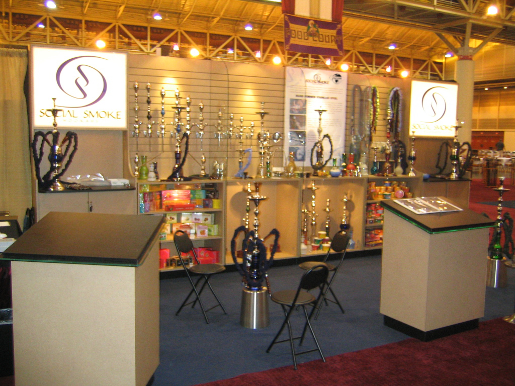 One of the first Social Smoke Booths, RTDA, 2005