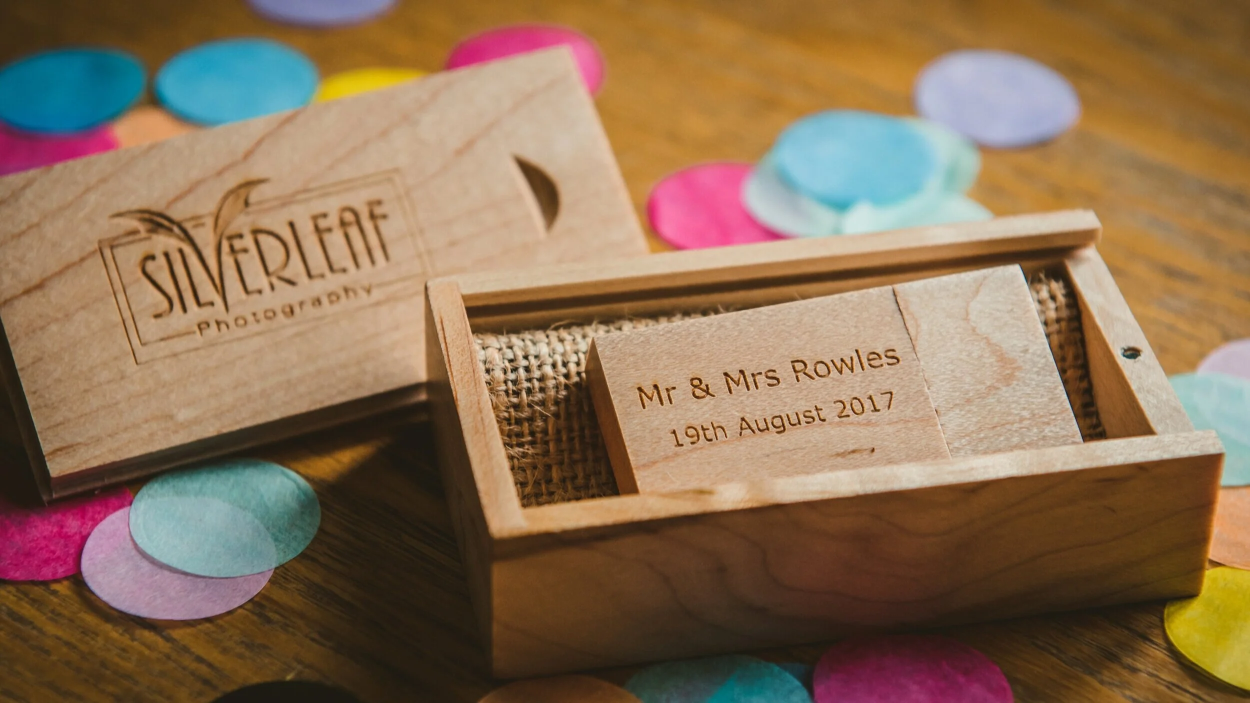 Yours to keep Your images come on a personalised USB memory stick and you can print and share them to your heart’s content. If you’ve had a pre-wedding shoot, those files will also be included.
