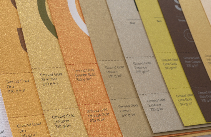 All That Glitters – Unique, Modern Gold From the Master of Metallic Paper