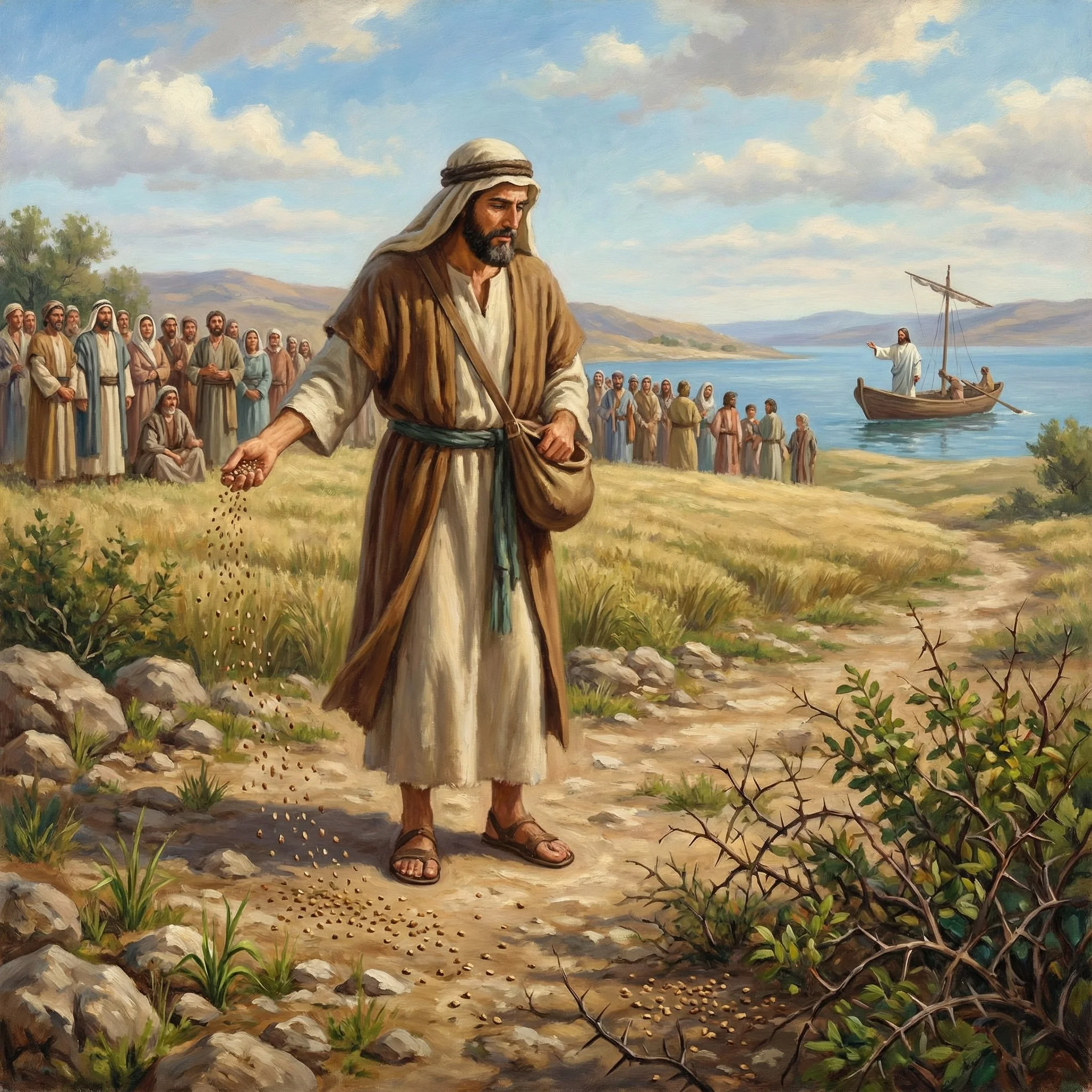 Mark 4:1-20 — Listening Hearts Grow