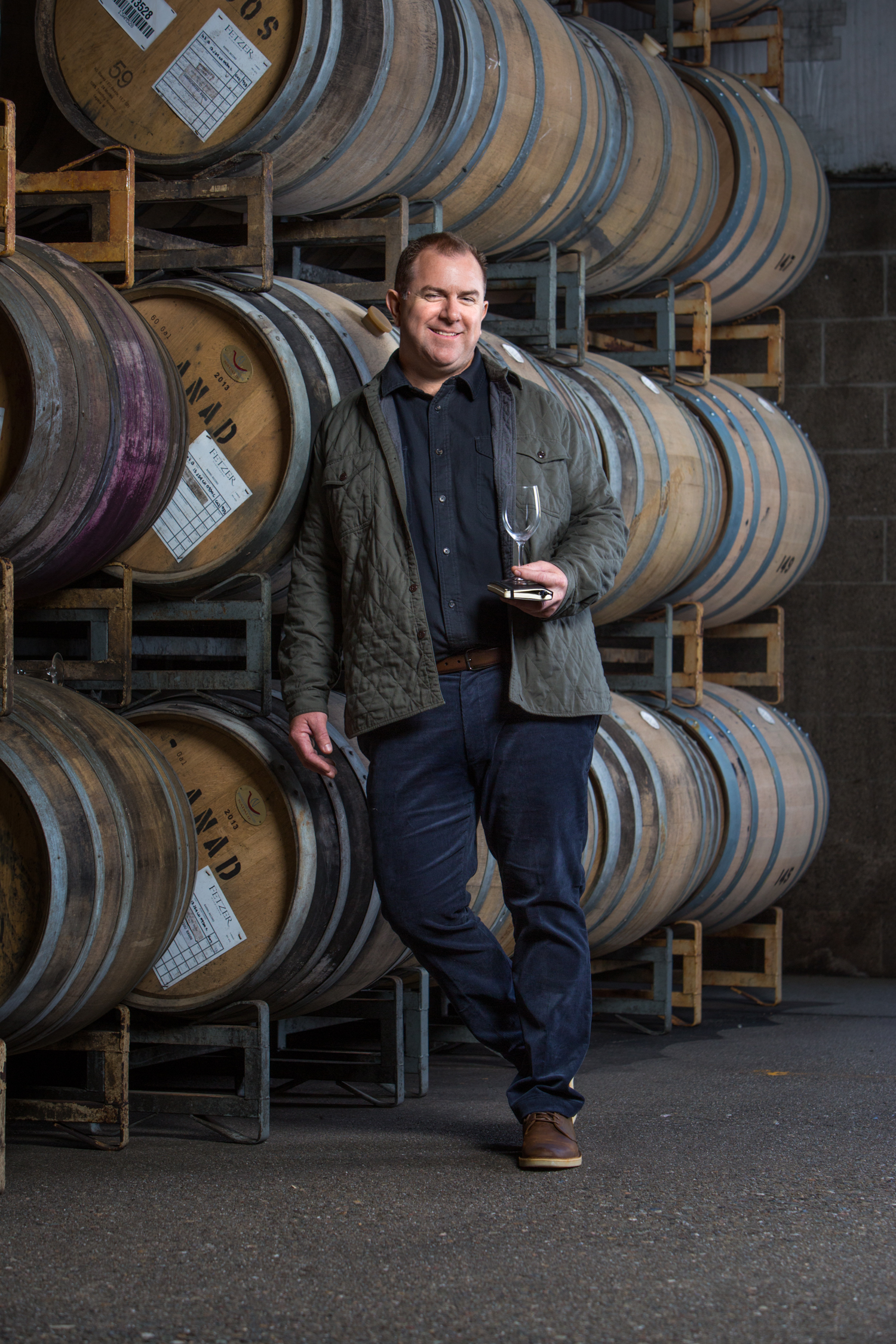 Winemaker Portrait for Fetzer Winery by Sonoma Bottle