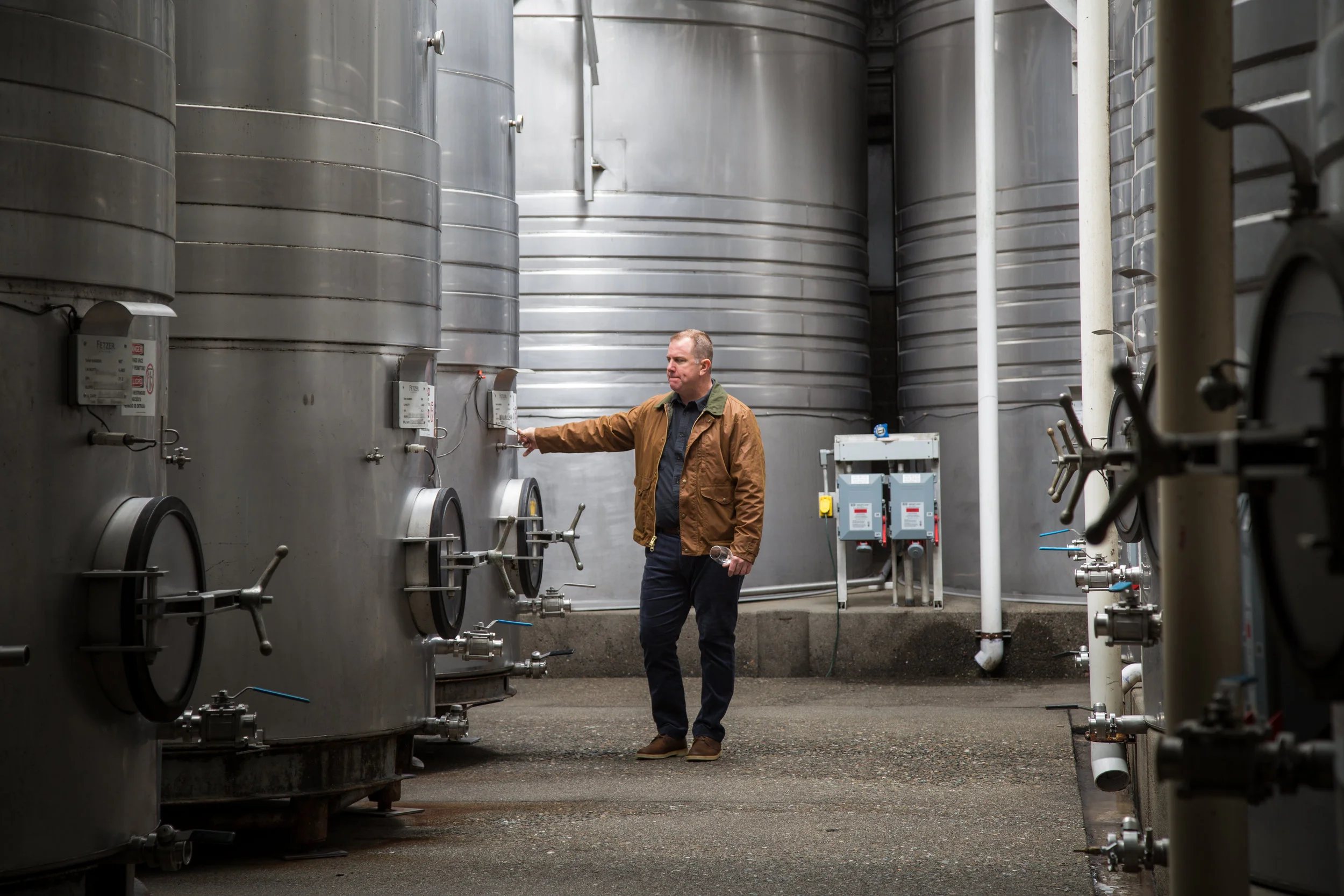 Lifestyle & Portrait Photography for Fetzer Winemaker.