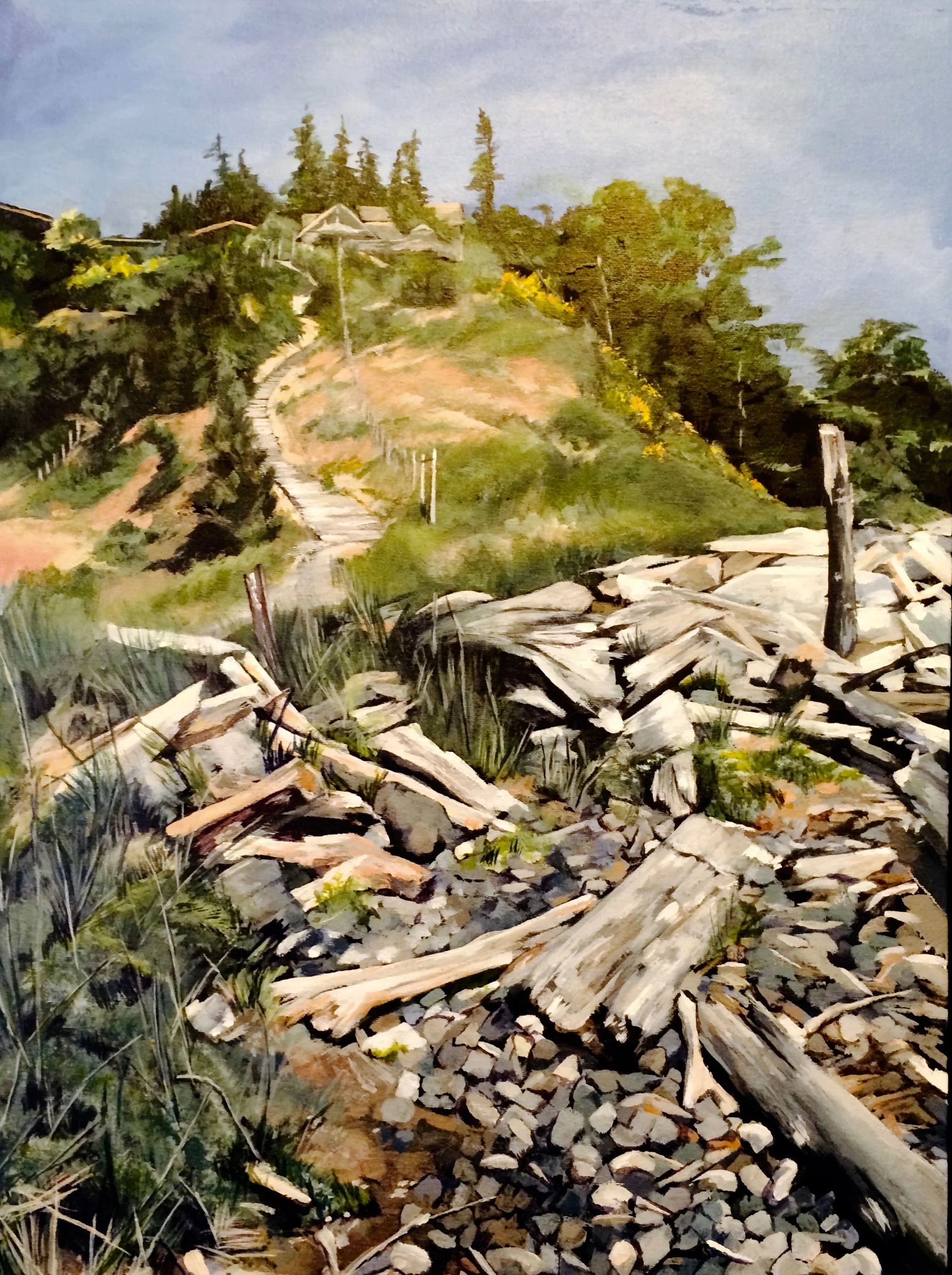 Spring At Goose Spit (SOLD)