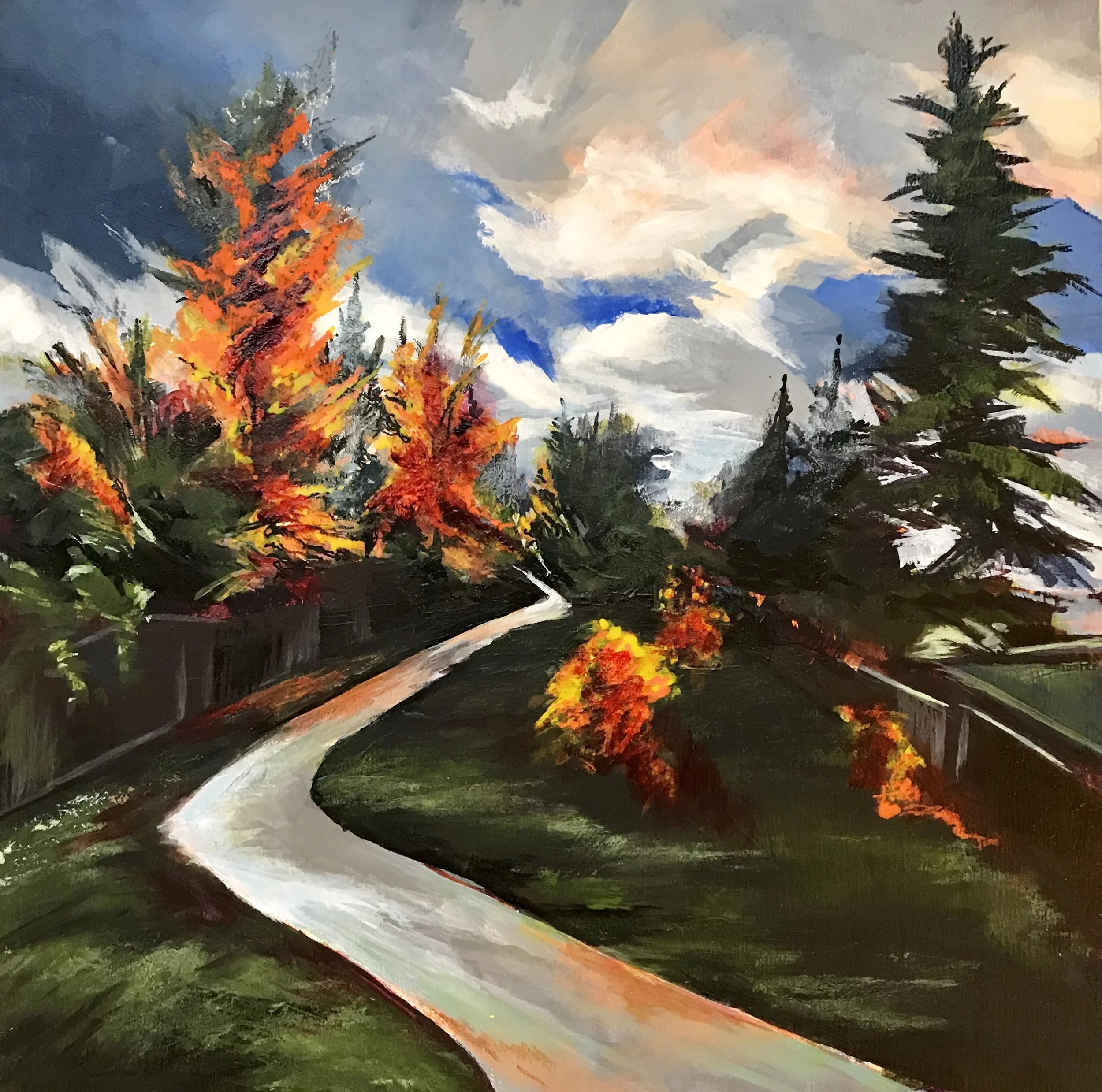DOG WALK (SOLD)