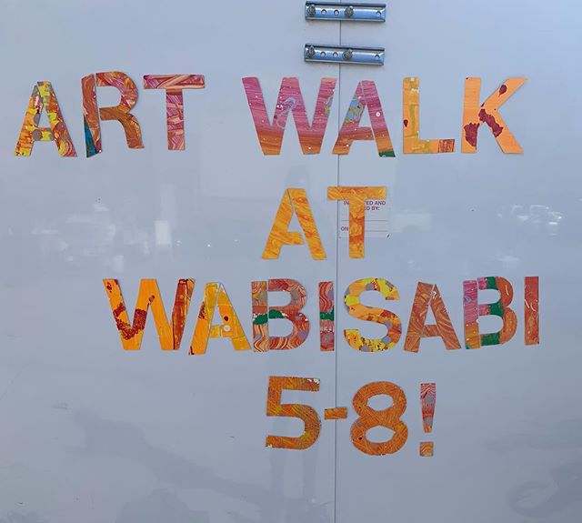 Come one come all to our first EVER Moab Art Walk! Make some spin art, buy some amazing donated art, and grab a bite at the @moabkitchen between 5 PM and 8 PM! #moabartwalk #art #thriftart #moabart #secondhandart