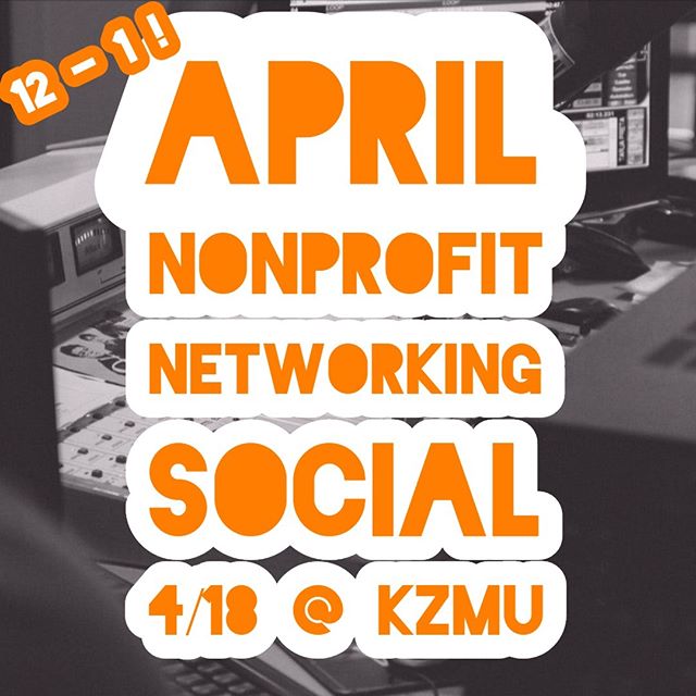 THIS Thursday is our April Nonprofit Networking Social!! Join us at @kzmu.moab from 12 - 1 this Thursday for organizational updates, snacks, and nonprofit fun! PLUS learn about how you can get air time for your organization during Radiothon!! #wabisabi #nonprofitnetworkingsUocial #nonprofits #moab #connect #kzmumoab