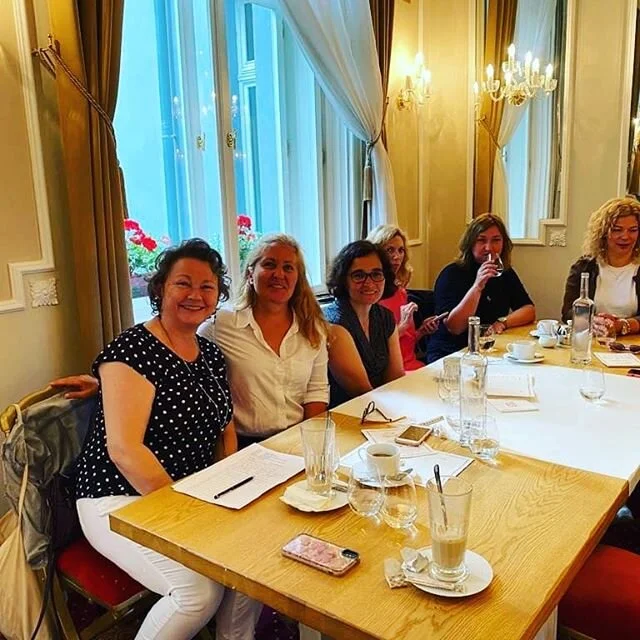 Very happy ladies enjoying another Monday coffee morning at @chez_balzac_bratislava 
#iwcbratislava #iwcb #internationalwomensclub #bratislava