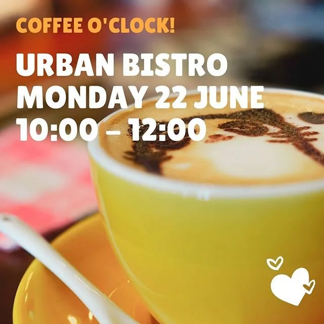 Will you be joining us next Monday for coffee and a chat? @urban_bistro also serve breakfast until 12:00.

Make sure you register attendance by 12:00 Friday 19 June via social@iwc.sk for members or membership@iwc.sk for newbies wanting to try out the