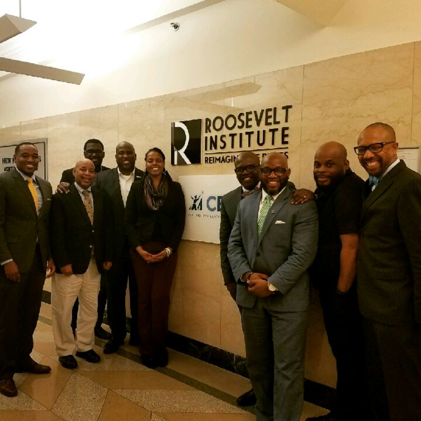 Collaborative Planning Luncheon at Campaign for Black Male Achievement (CBMA) Headquarters with Key Thought Leaders in the National Effort to Support Black Men and Boys