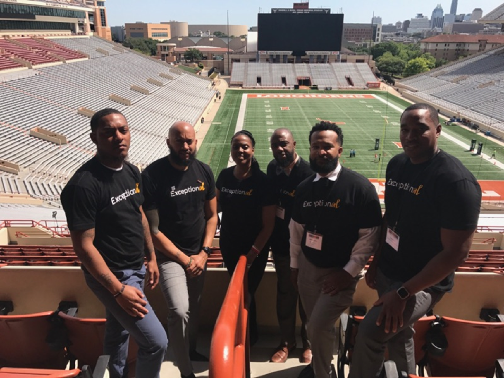 Men of The ExceptionAL Project at Coalition of Schools Educating Boys of Color Conference in Austin, TX