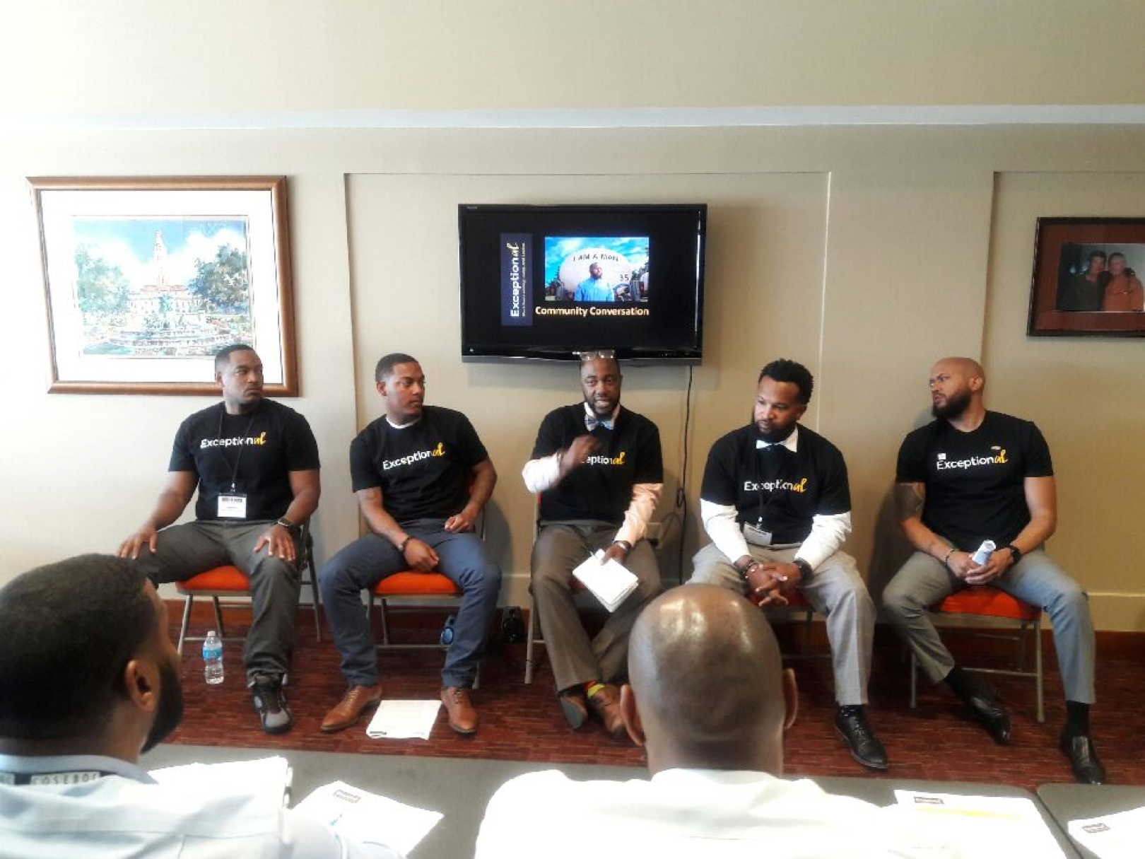 Men of The ExceptionAL Project at Coalition of Schools Educating Boys of Color Conference in Austin, TX