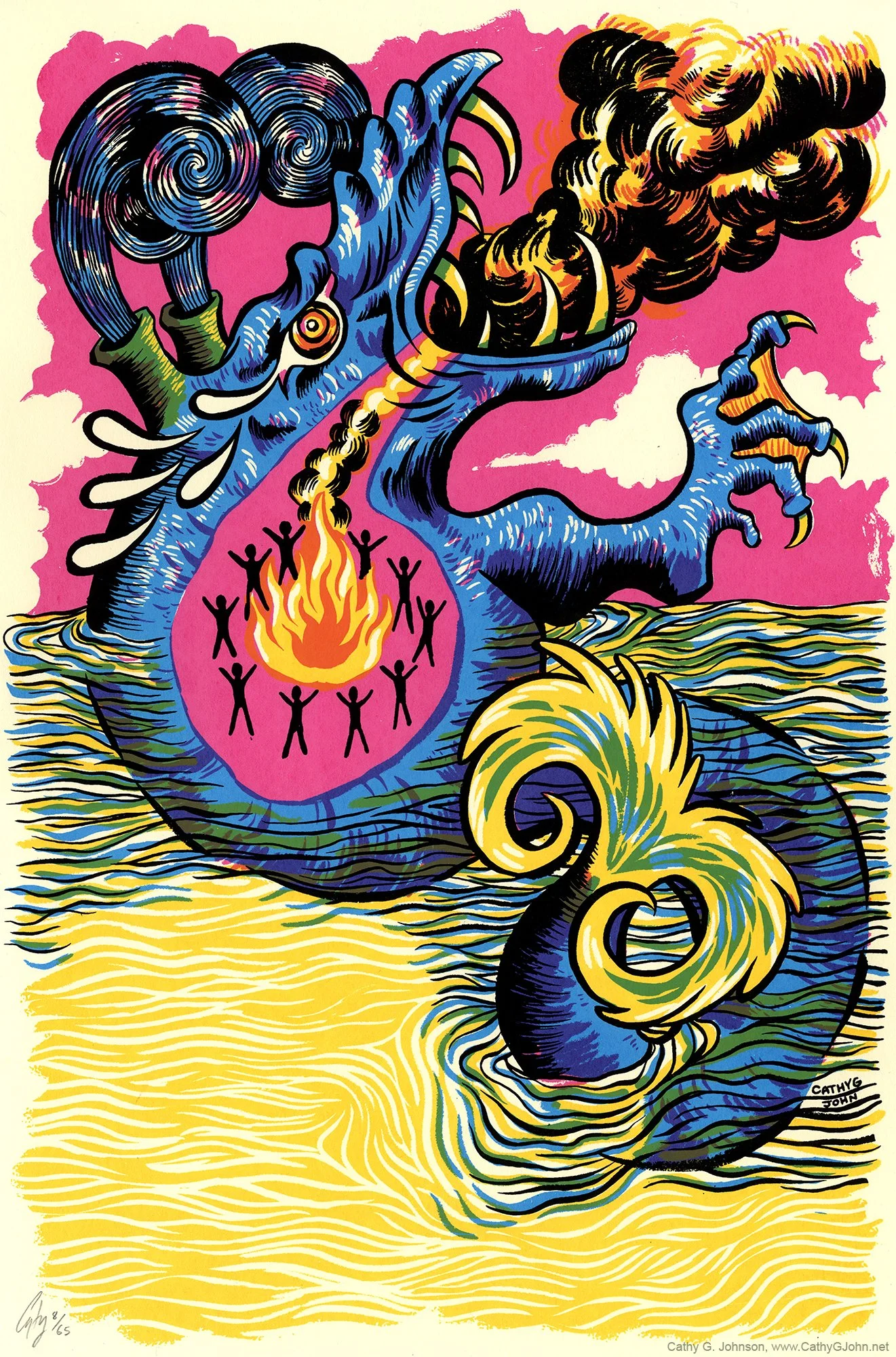Plant Sale Poster 2018, Print — Cathy G. Johnson