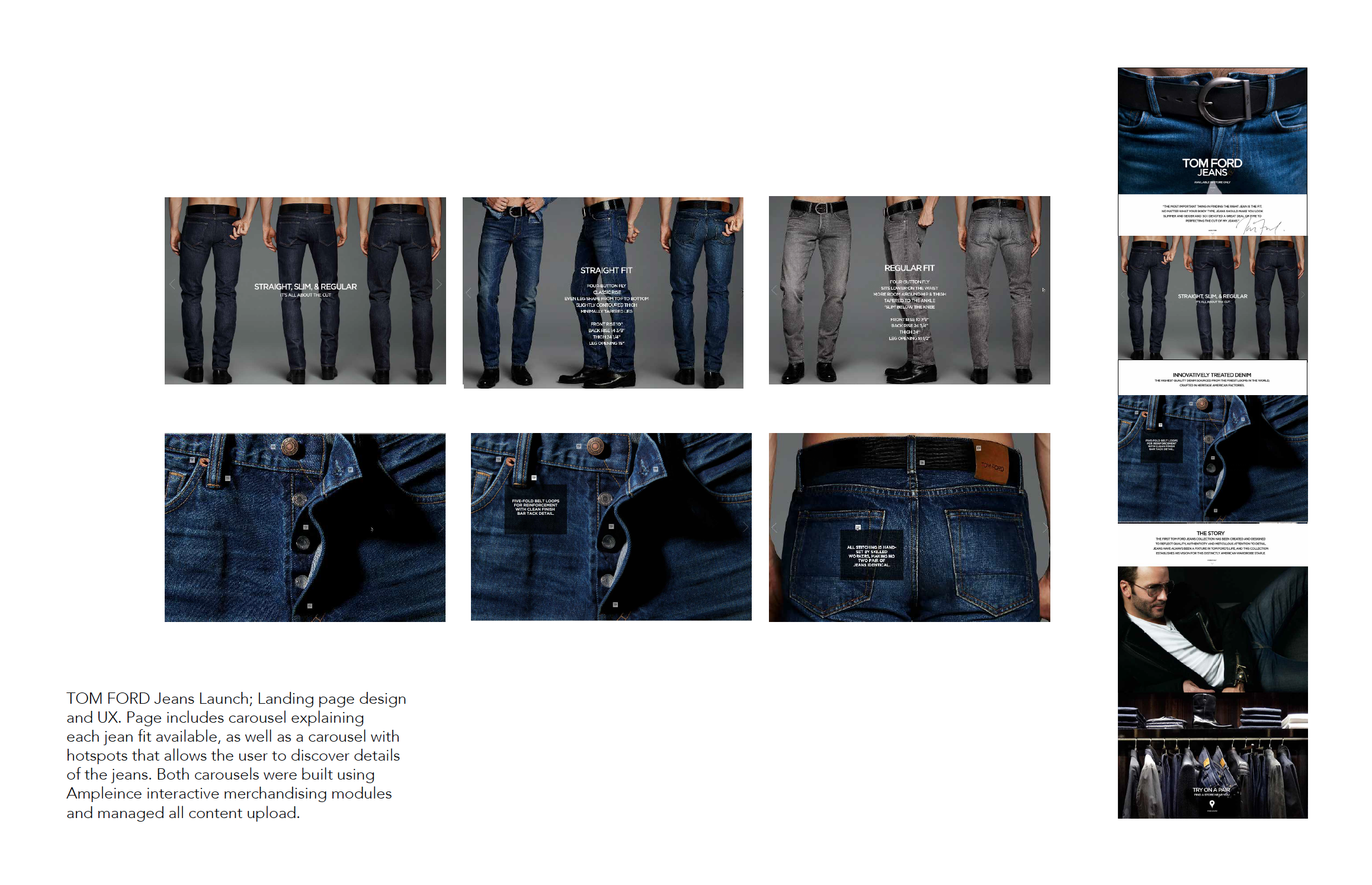 Web & UX Design // 360 Product Launches