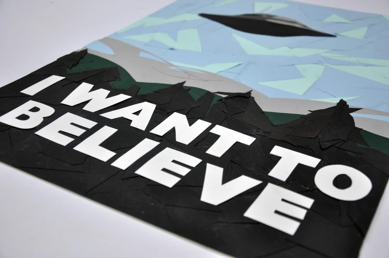 "the truth is out there" card stock, 2013