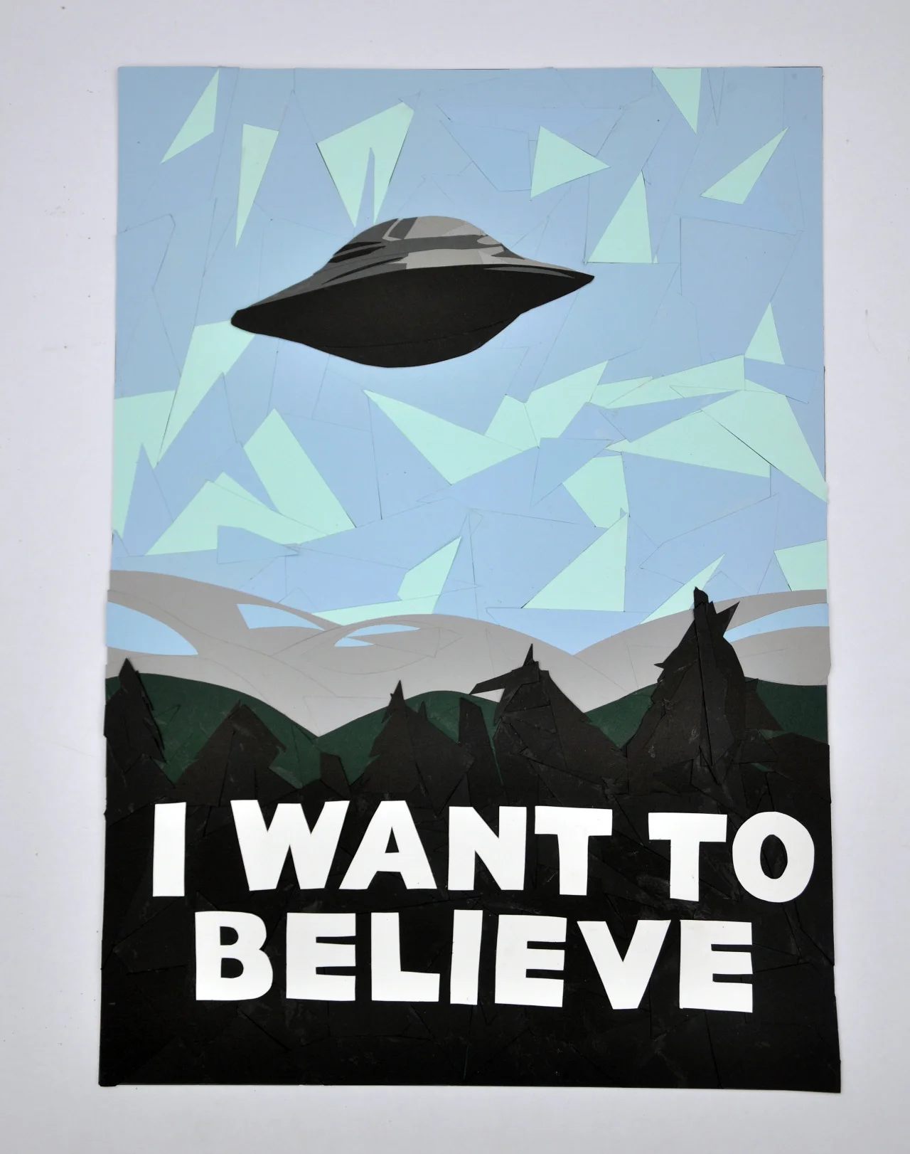 "the truth is out there" card stock, 2013