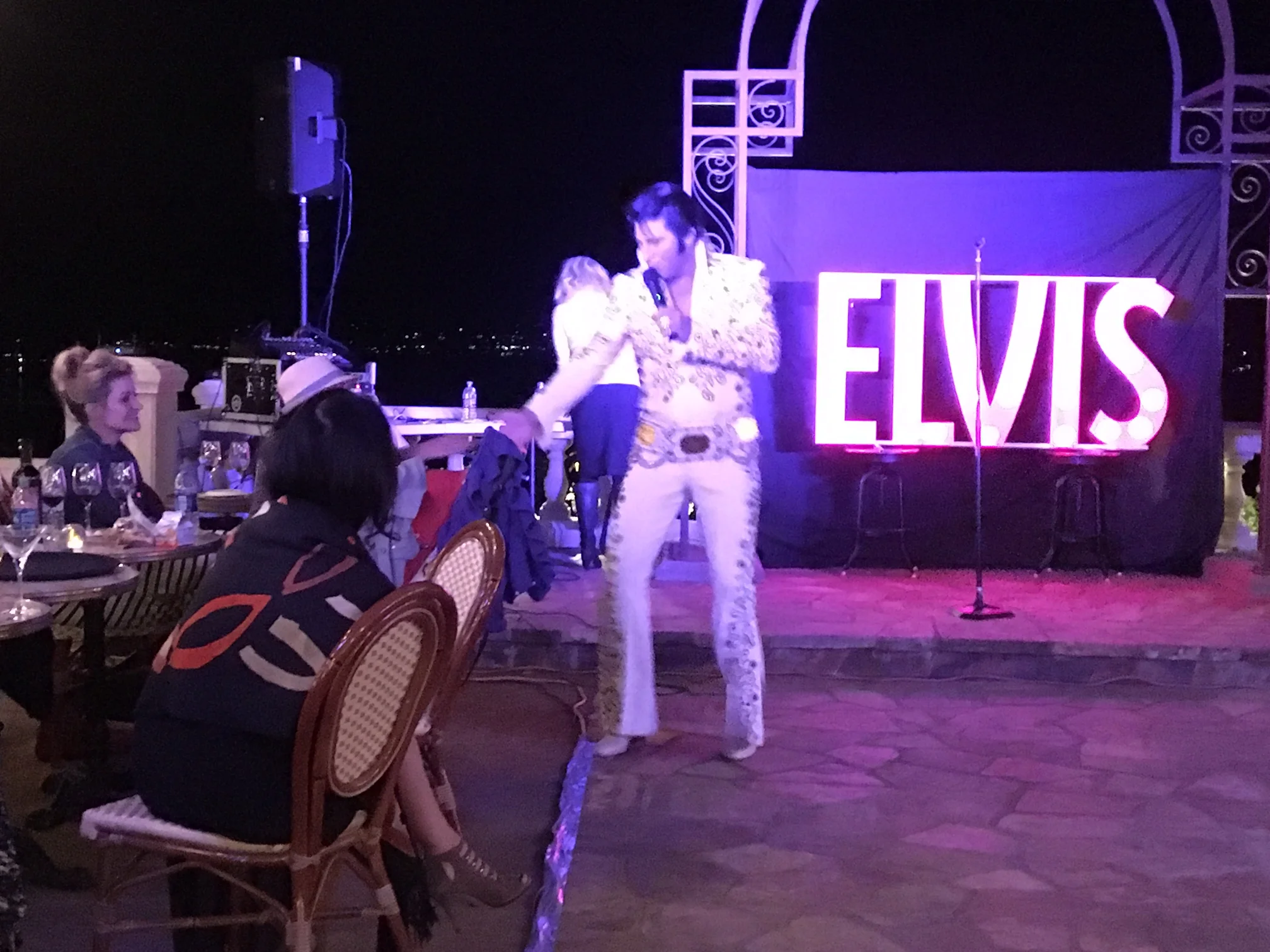 Live Music Under the Stars with an ELVIS PRESLEY TRIBUTE