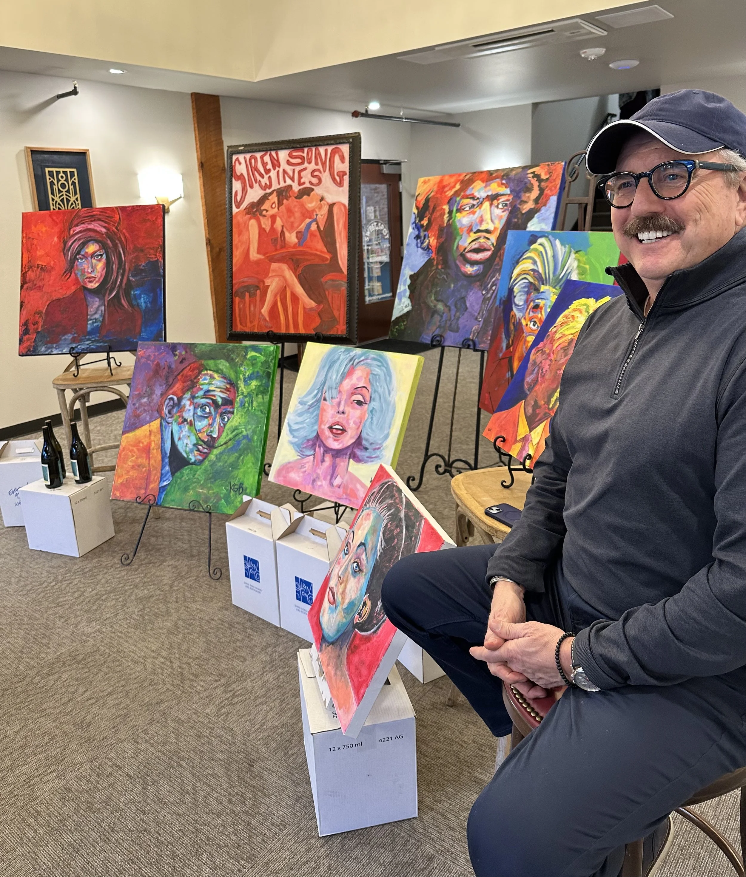 Winemaker's Live Paint and SIp