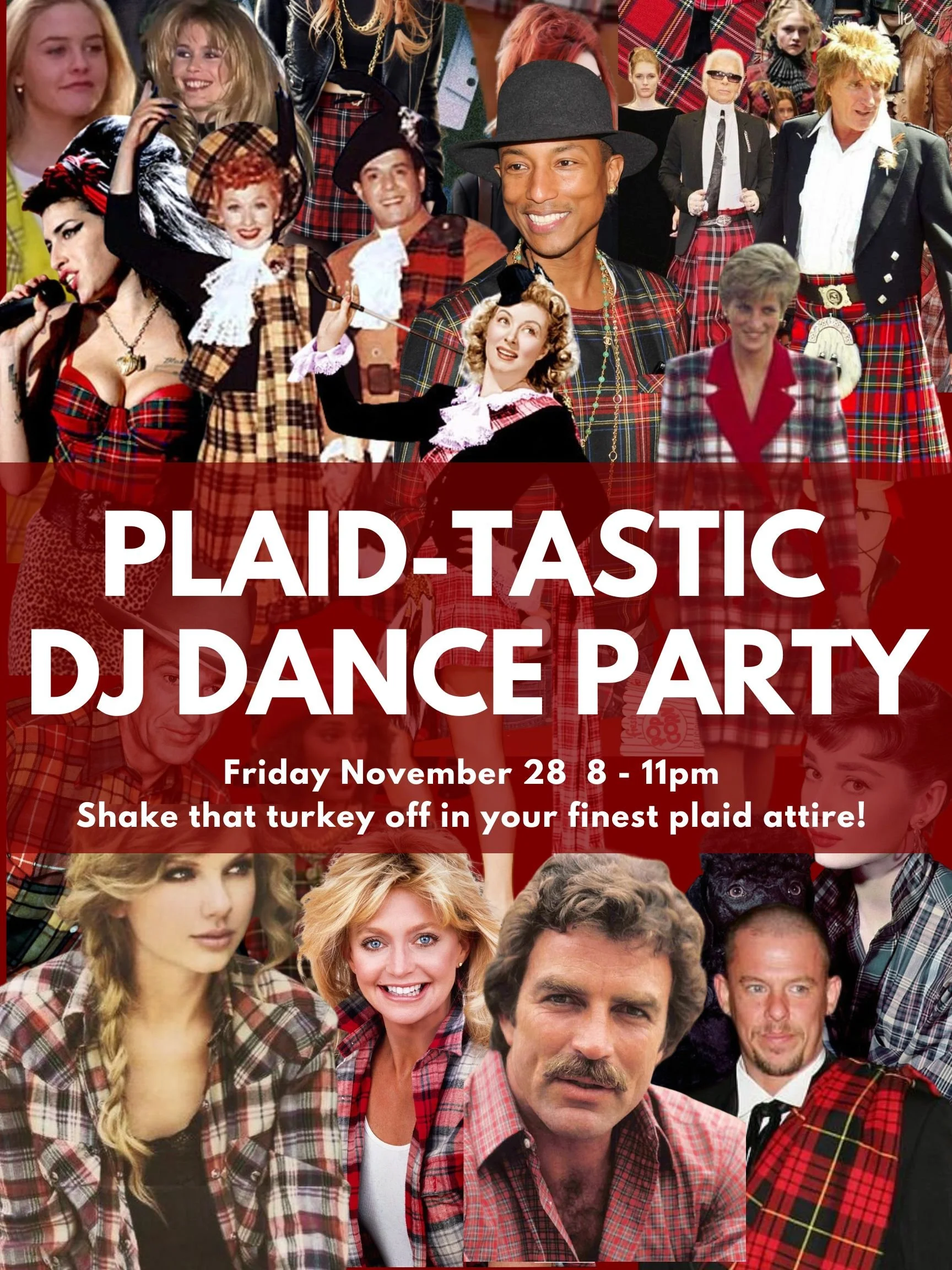 Plaid Friday Dance Party