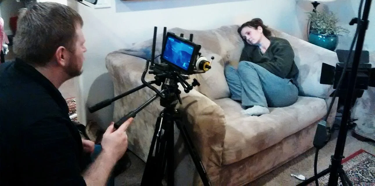 BTS from the short film,  The Absence Felt Most .
