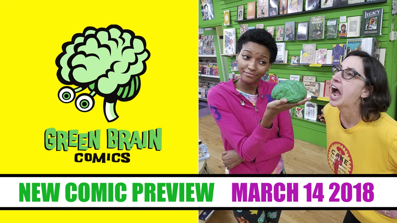 New comics preview video 03/14/2018