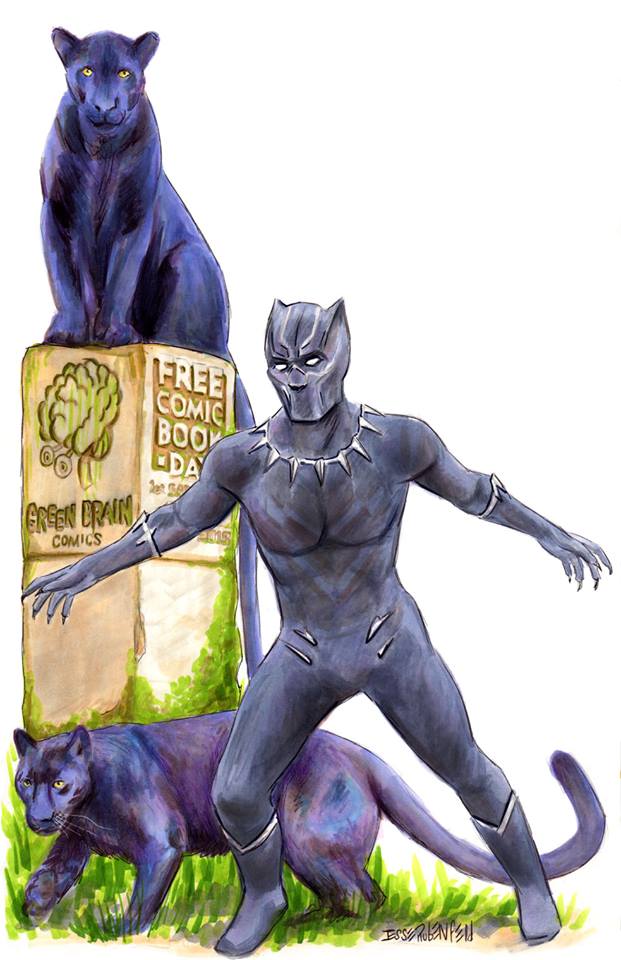 Free Comic Book Day @ Green Brain Comics 2018 details