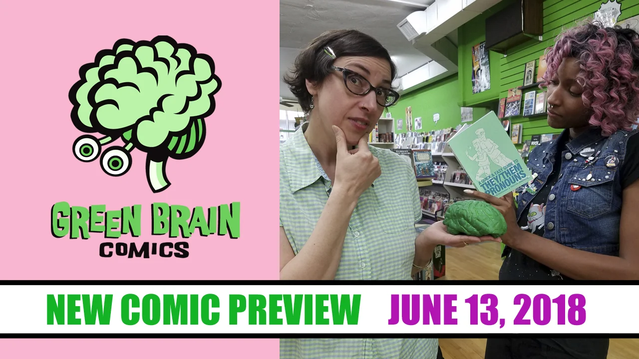 New Comic Preview 06-13 @ Green Brain Comics