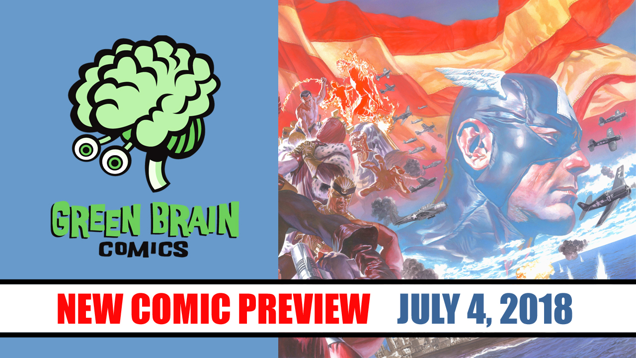 New Comics Preview for Wednesday, July 4th 2018