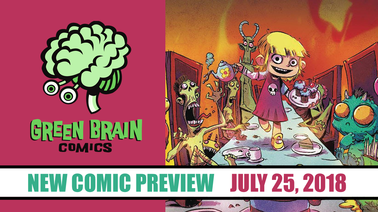 New Comics Preview for 07/25 @ Green Brain Comics