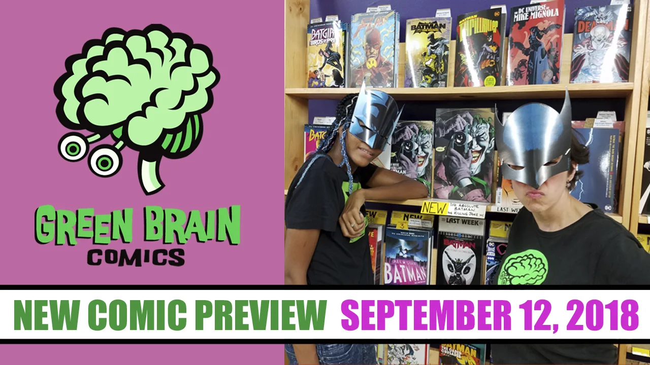 New Comics Preview 09/12 @ Green Brain Comics