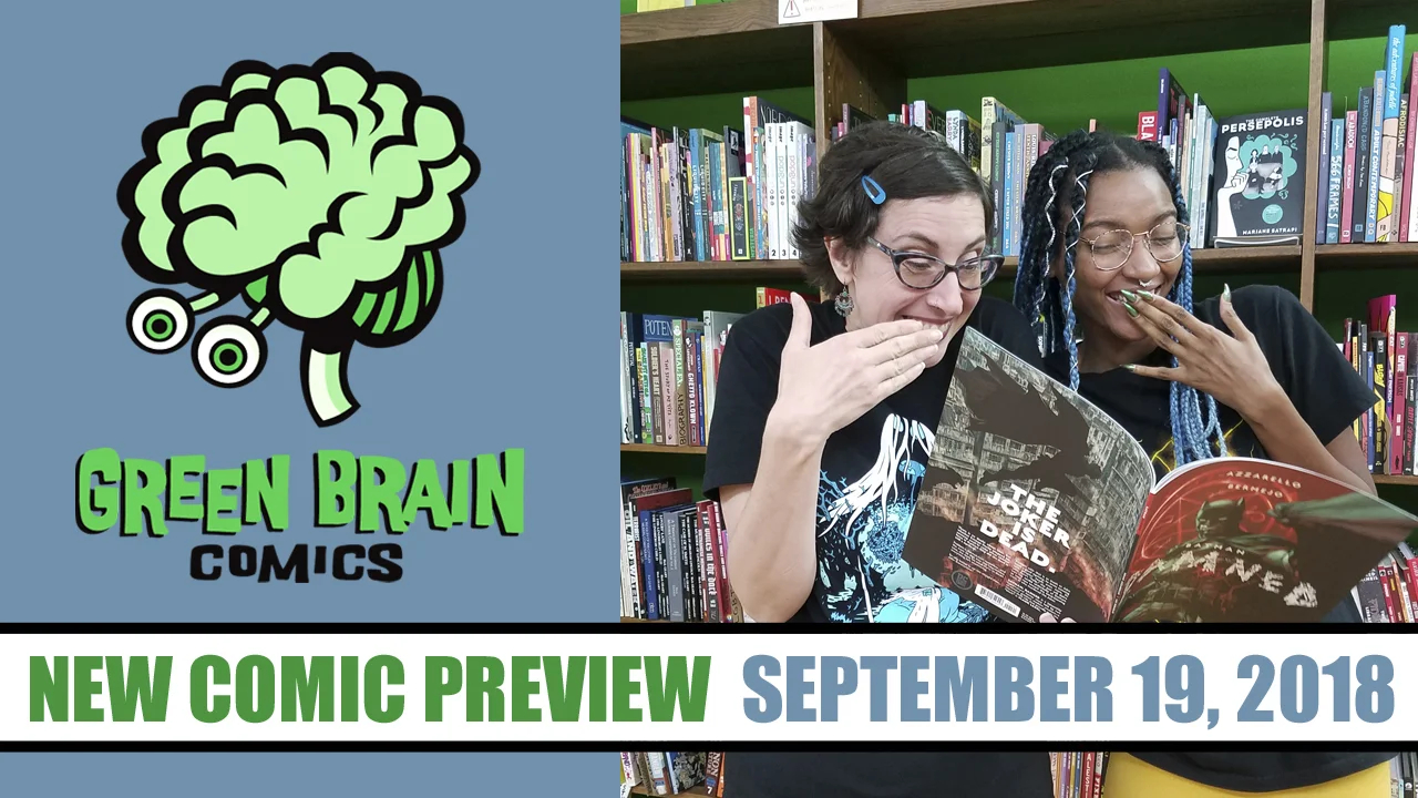 New Comics Preview 09/19 @ Green Brain Comics