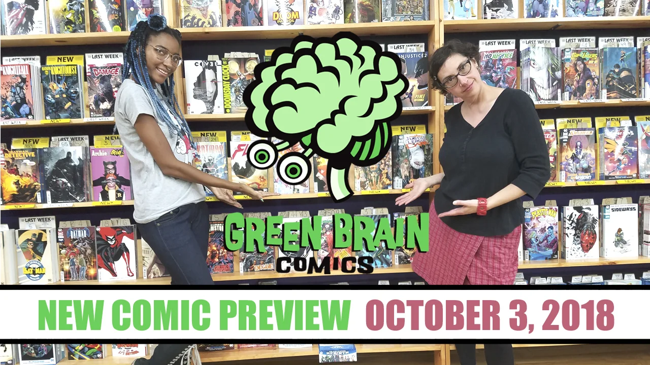 New Comics Preview 10/03 @ Green Brain Comics