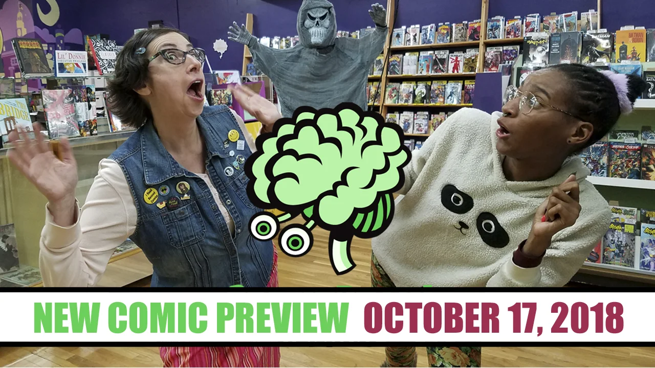 New Comics Preview for 10/17 @ Green Brain Comics